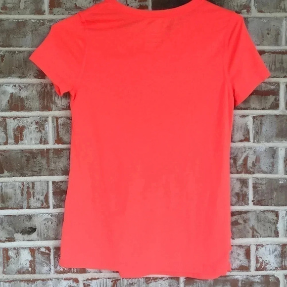 Athletic Works Orange Graphic Workout T-shirt - Picture 4 of 5